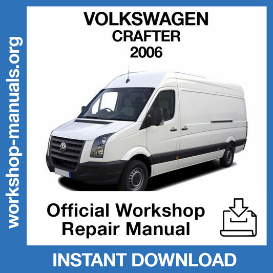Volkswagen Crafter (2006) Official Workshop Repair Manual