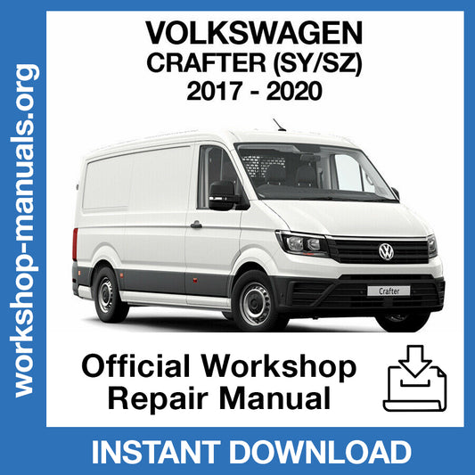 Volkswagen Crafter (2017-2020) Official Workshop Repair Manual