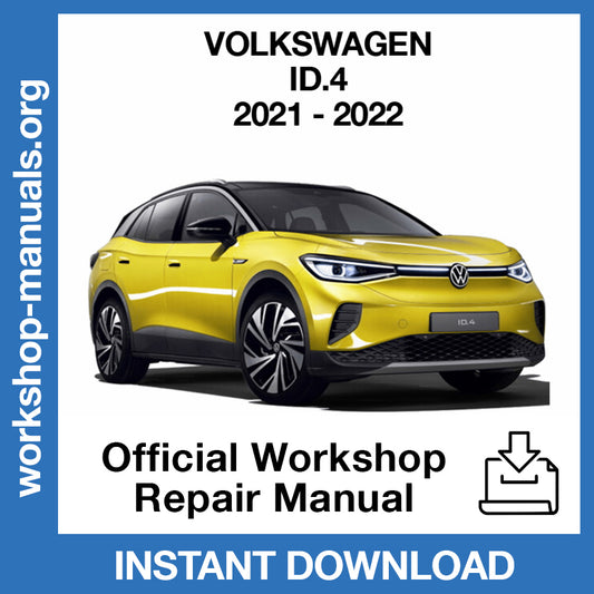 Volkswagen ID.4 (2021-2022) Official Workshop Repair Manual