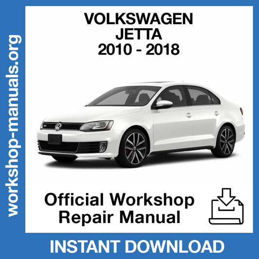 Volkswagen Jetta (2010-2018) Official Workshop Repair Manual