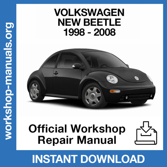 Volkswagen New Beetle (1998-2008) Official Workshop Repair Manual