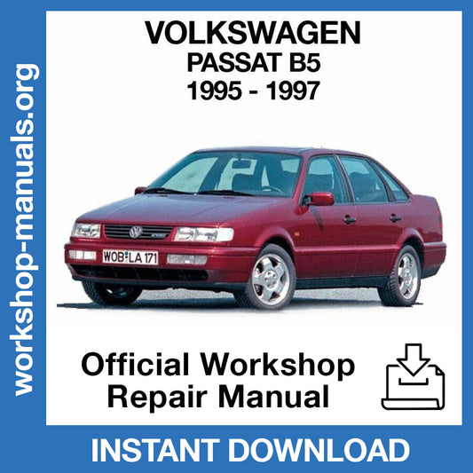 Volkswagen Passat (1995-1997) Official Workshop Repair Manual