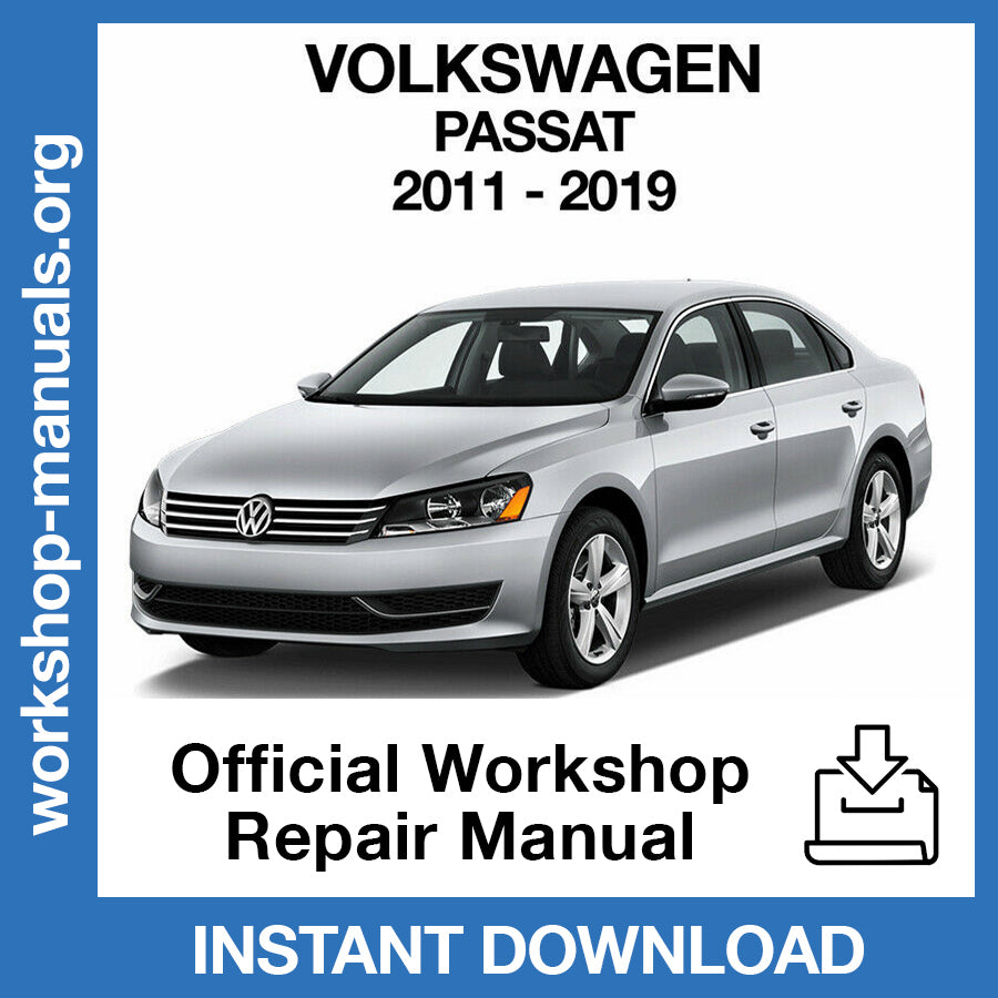 Volkswagen Passat (2011-2019) Official Workshop Repair Manual