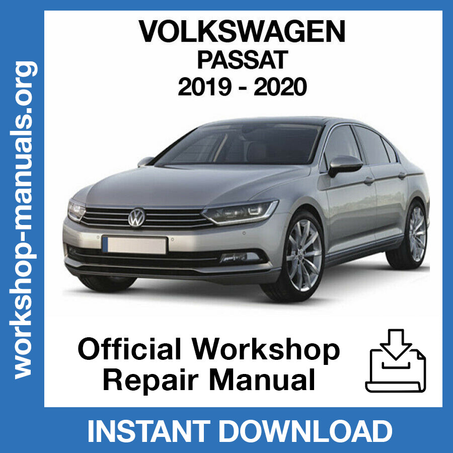 Volkswagen Passat (2019-2020) Official Workshop Repair Manual