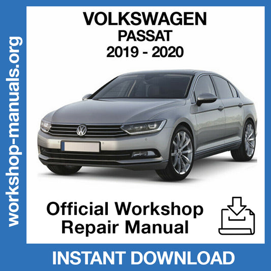 Volkswagen Passat (2019-2020) Official Workshop Repair Manual