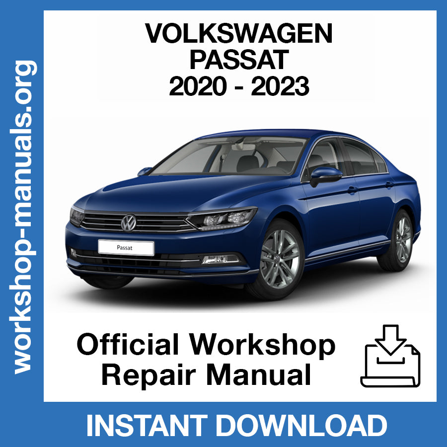 Volkswagen Passat (2020-2023) Official Workshop Repair Manual