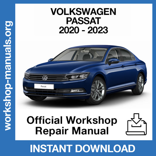 Volkswagen Passat (2020-2023) Official Workshop Repair Manual