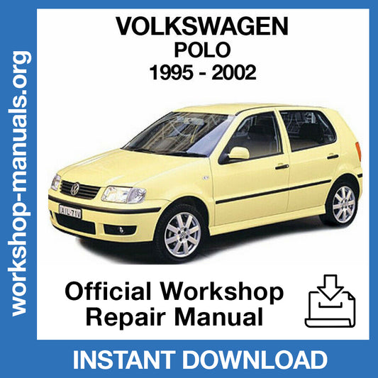 Volkswagen Polo (1995-2002) Official Workshop Repair Manual