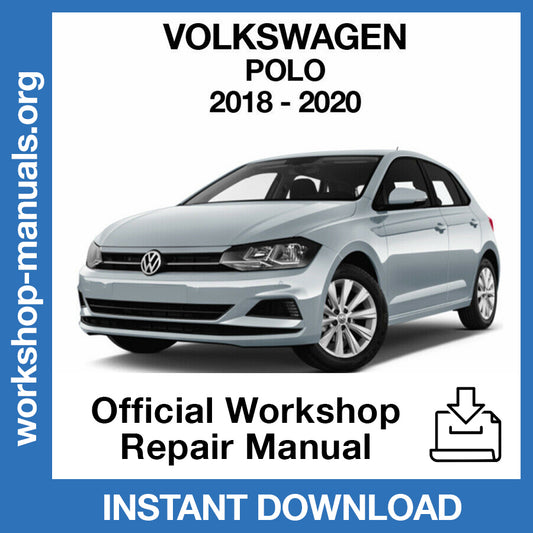 Volkswagen Polo (2018-2020) Official Workshop Repair Manual