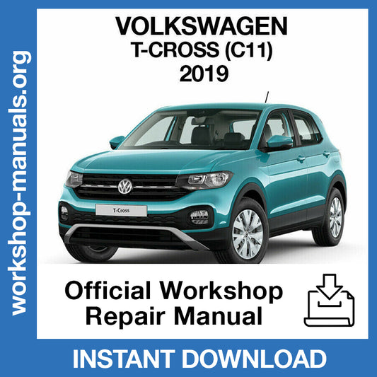 Volkswagen T-Cross (2019-2020) Official Workshop Repair Manual