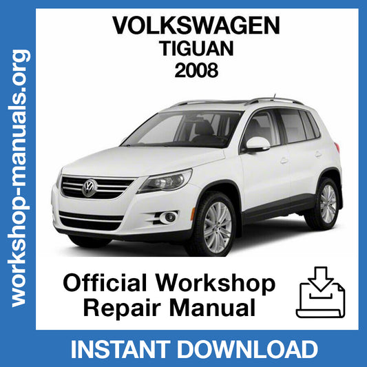 Volkswagen Tiguan (2008) Official Workshop Repair Manual