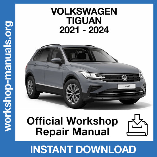 Volkswagen Tiguan (2021-2024) Official Workshop Repair Manual