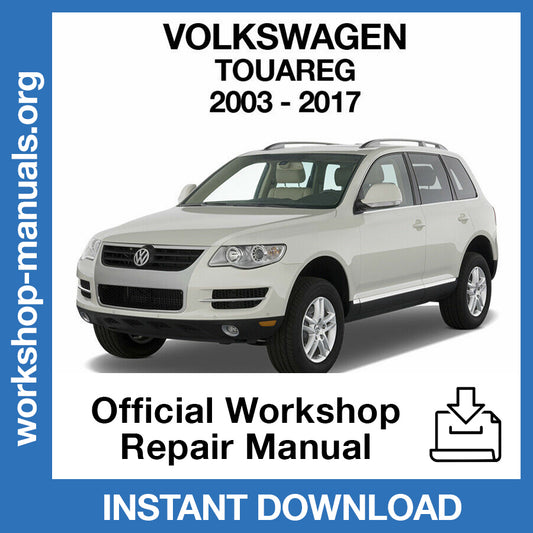 Volkswagen Touareg (2003-2017) Official Workshop Repair Manual