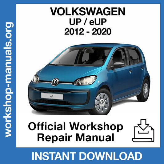 Volkswagen UP - eUP (2012-2020) Official Workshop Repair Manual
